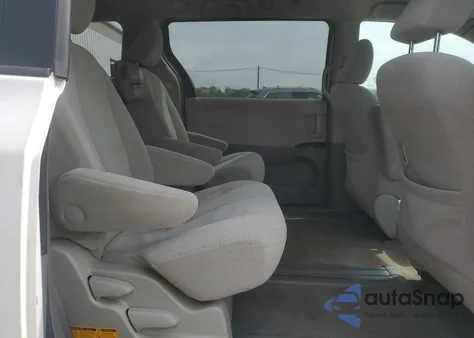 2011 Toyota Sienna Base from USA, damaged, VIN 5TDKA3DC8BS006401